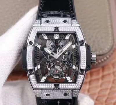 Hublot Masterpiece Tourbillon 906.NX.0129.VR.AES13 JB Factory 1:1 Best Edition Replica Watch Diamond Swiss HUB 9006